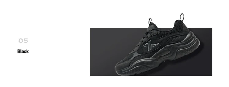 Xtep Casual Shoes For Women Breathable Cushion Street Style Shock Absorption Durability Leisure Walking Sneakers 875318320047