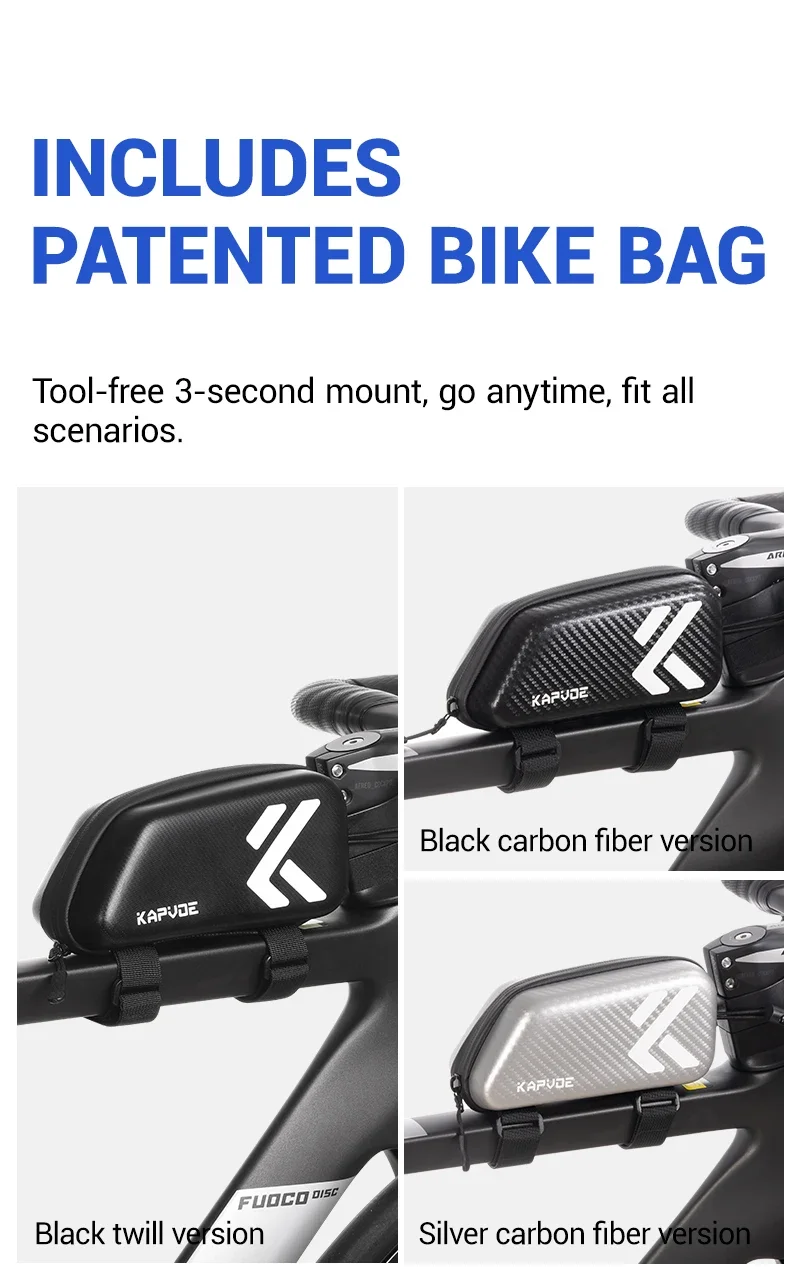 Kapvoe Lightweight Photochromic Sunglasses Real Carbon Fiber Cycling Glasses for Men UV400 MTB Bike Bicycle Sports Eyewear
