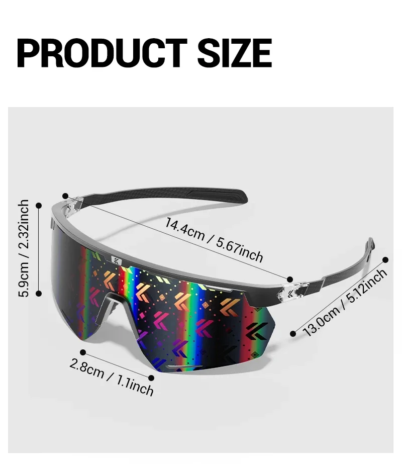 Kapvoe Lightweight Photochromic Sunglasses Real Carbon Fiber Cycling Glasses for Men UV400 MTB Bike Bicycle Sports Eyewear