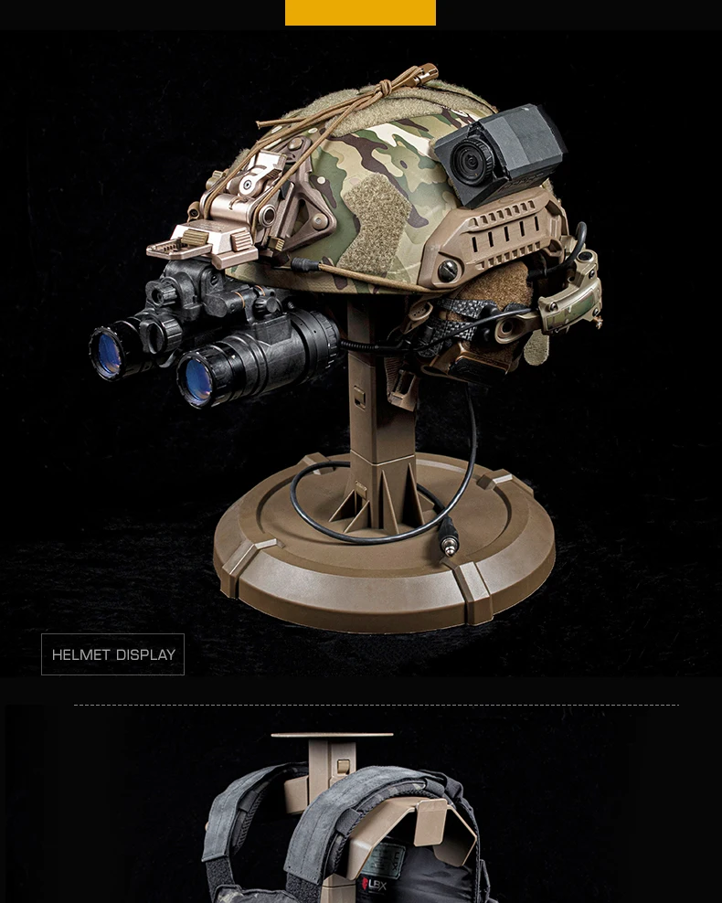 Tactical Equipment Display Stand for Body Armor/Fast Helmet/Plate Carrier/MOLLE Waist Belt Rack Hunting Holder Support 30kg