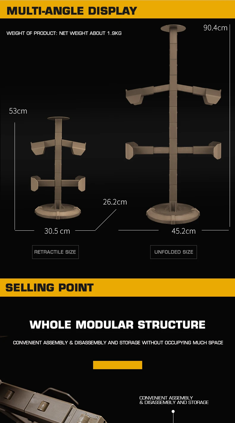 Tactical Equipment Display Stand for Body Armor/Fast Helmet/Plate Carrier/MOLLE Waist Belt Rack Hunting Holder Support 30kg