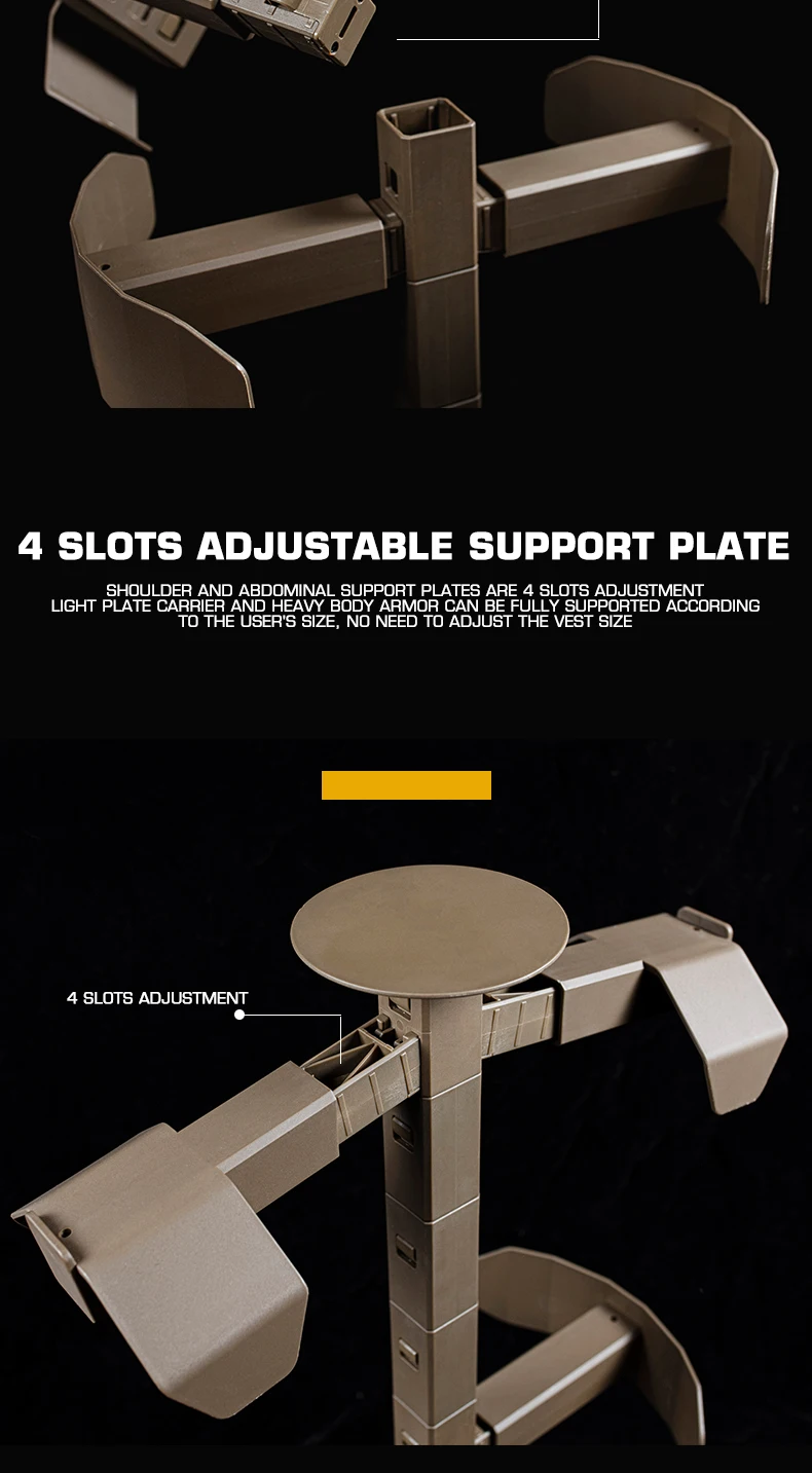 Tactical Equipment Display Stand for Body Armor/Fast Helmet/Plate Carrier/MOLLE Waist Belt Rack Hunting Holder Support 30kg