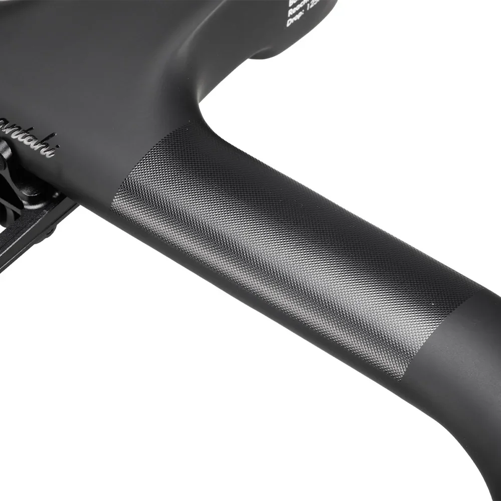 Road Bike Full Carbon Fiber -10° Integrated Cockpit OD2 Handlebar Bicycle Bent Drop Bar Racing Internal Cable Hidden Handlebar