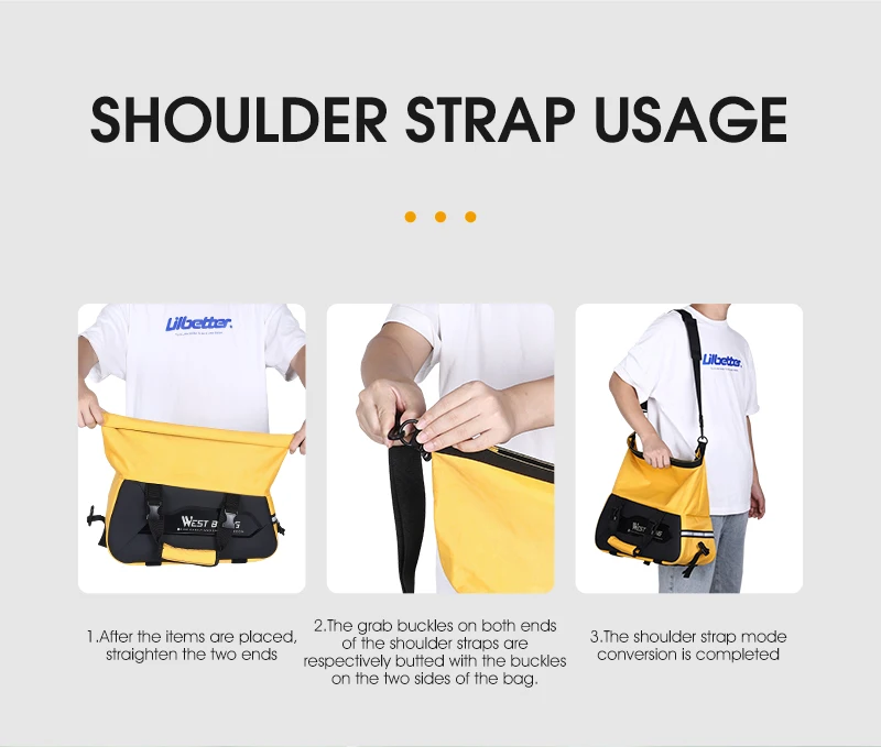 WEST BIKING Waterproof Expandable Bike Pannier Bag Hard Shell Bicycle Rear Rack Trunk Bag with Shoulder Strap for MTB Cycling