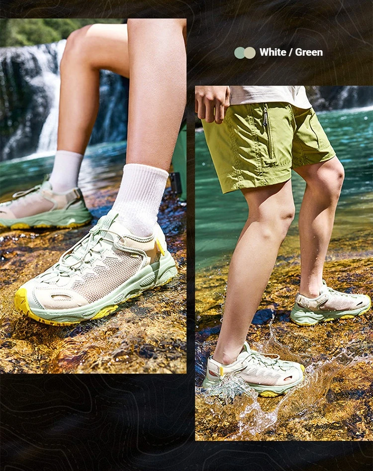 361 Degrees Men's Catfish-canyoning Shoes 2.5 Summer Air Mesh Breathable Anti-slip Outdoor Walking Fishing Male Sandal 672623303