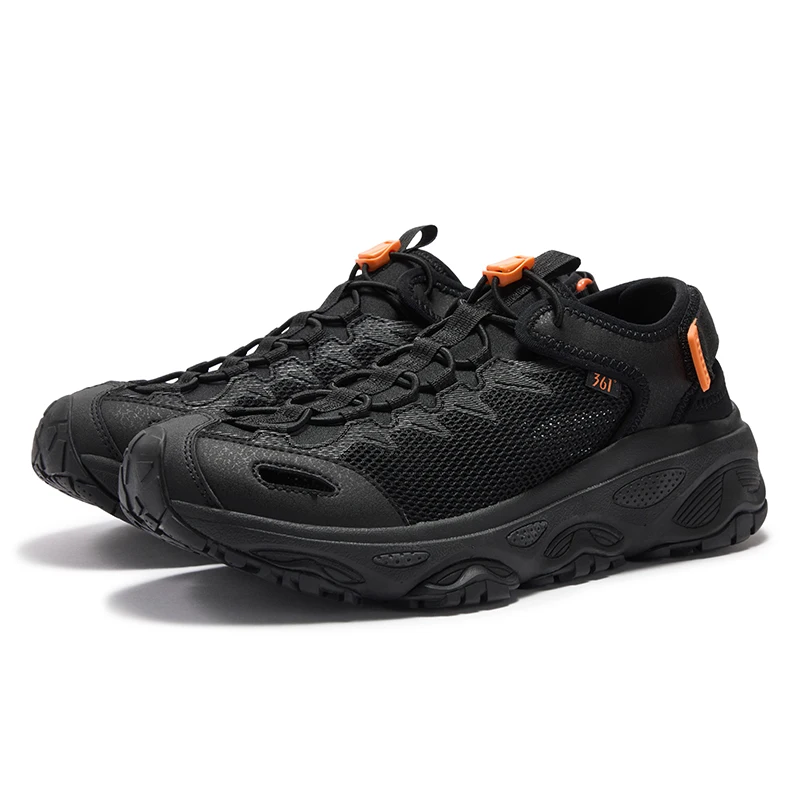 361 Degrees Men's Catfish-canyoning Shoes 2.5 Summer Air Mesh Breathable Anti-slip Outdoor Walking Fishing Male Sandal 672623303