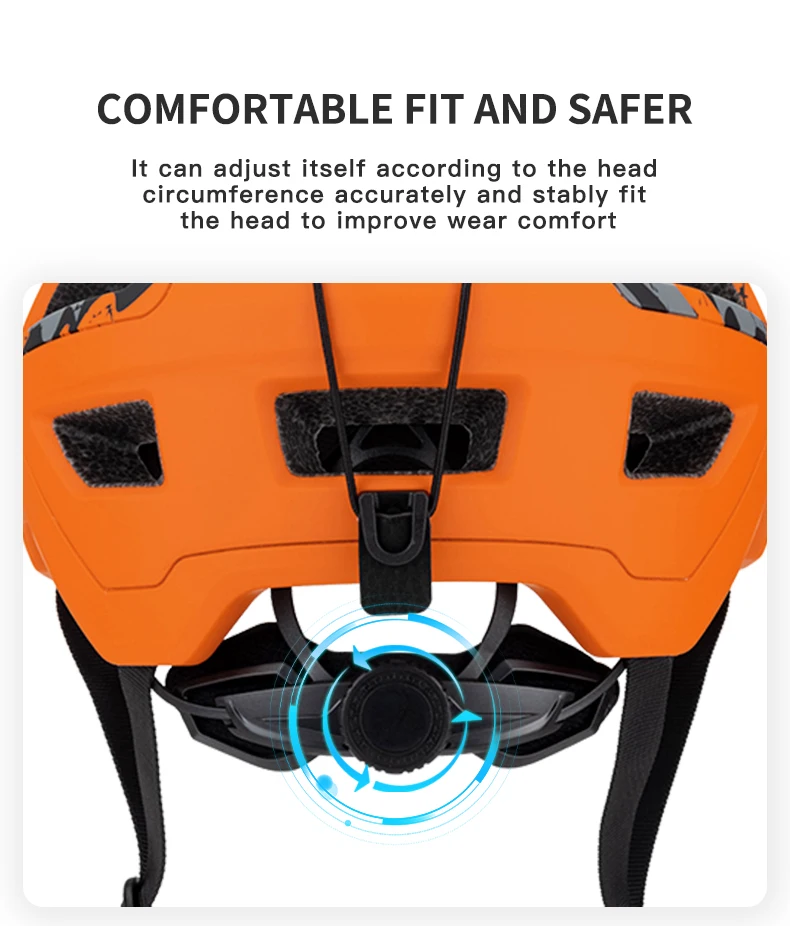 SEEKERAdult Mountain Bike Helmet Lightweight Design Multiple Vents Suitable for Off-Road Riding Road Bike Downhill Sports Helmet