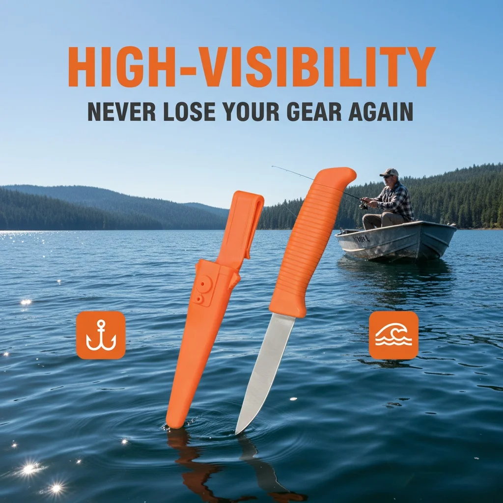 Fishing Gear Heavy-Duty Fish Gripper Extended Fishing Pliers Hook Remover Fish Knife Is a Must-Have for Fishing Enthusiasts
