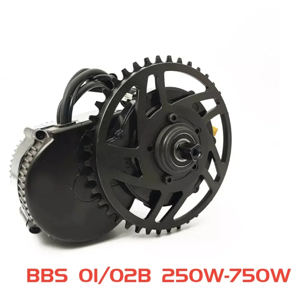 GUSTAVO Electric Bike Chain Wheel Chainring Blade for BAFANG BBS01 BBS02 Mid Drive Motor Sprocket 36/38/40/42/44/46/48/52T
