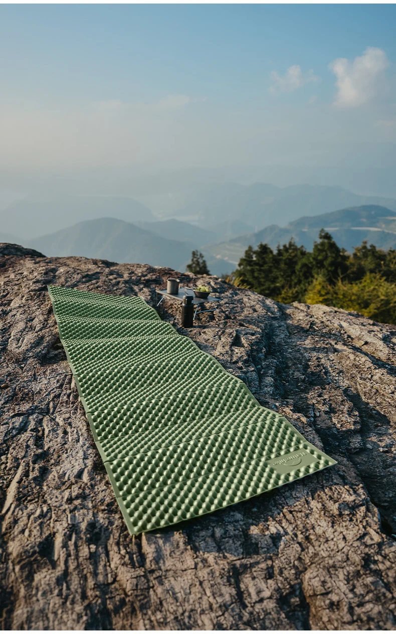 Naturehike 2024 New Camping Mat Winter Warm Moisture Proof Ultralight Sleeping Pad 4 Season Widen Hiking Travel 1-2 Person Mats