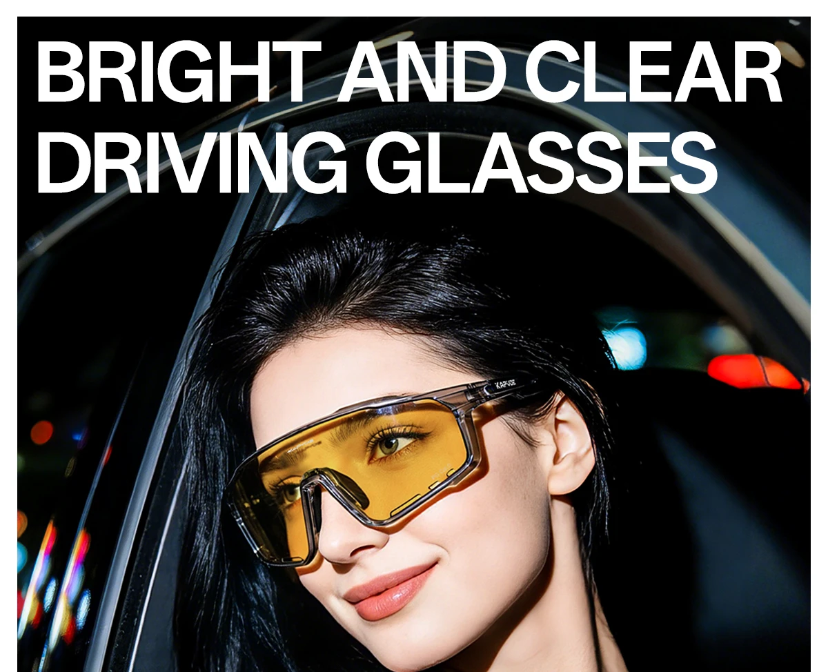 Kapvoe Photochromic Polarized Sale Night Vision Sunglasses Travel Cycling Glasses Running Driving UV400 Mtb Sports Goggles