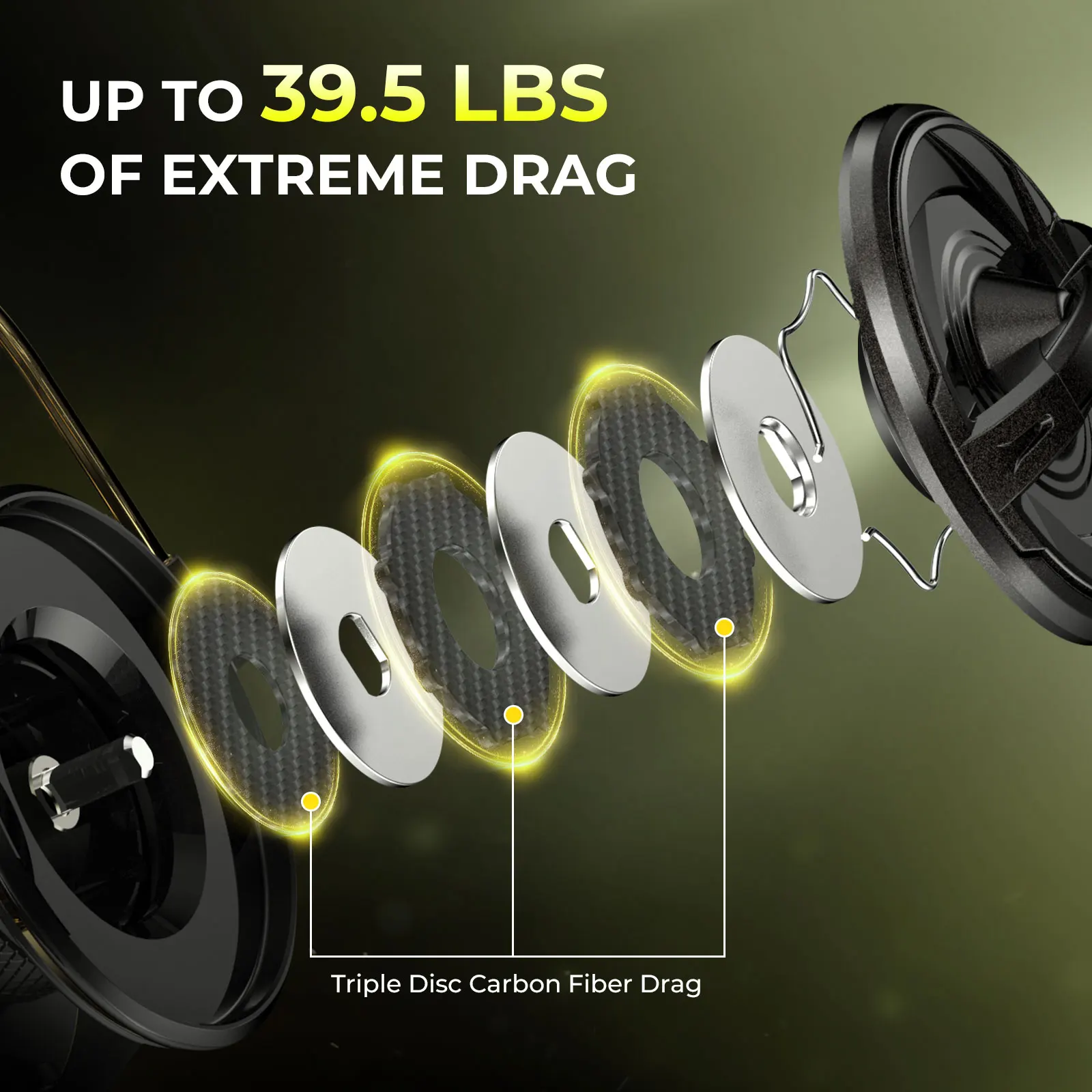 KastKing Sharky X Spinning Reel 18KG Max Drag 10+1 Stainless Bearings Lightweight Oversize Shaft for Saltwater & Freshwater
