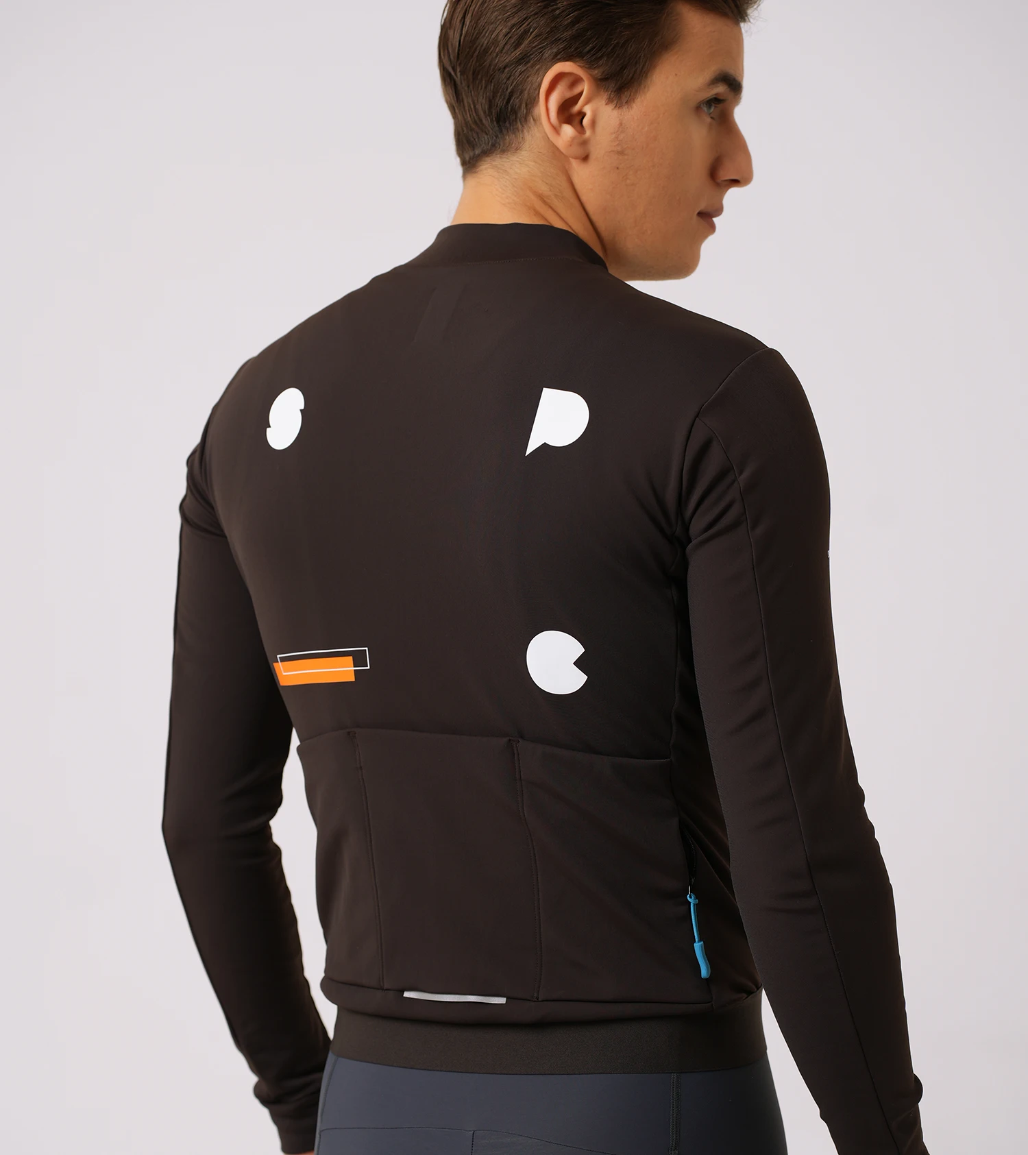 SPEXCEL SPC LAB New PRO Winter Thermal Fleece Cycling Jerseys Long sleeve Race Fit Nylon thermal fabric Warm and breathable man