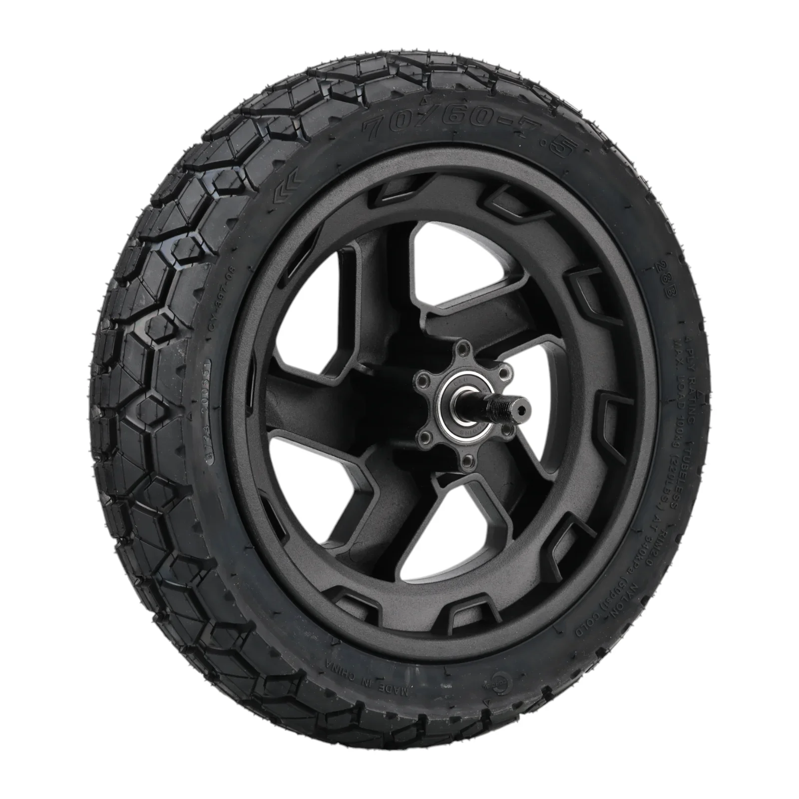 Original Front Wheel Assembly for Segway ZT3 Pro Electric Scooter 11 Inch 70/60-7.5 Vacuum Tire Wheels Hub Parts