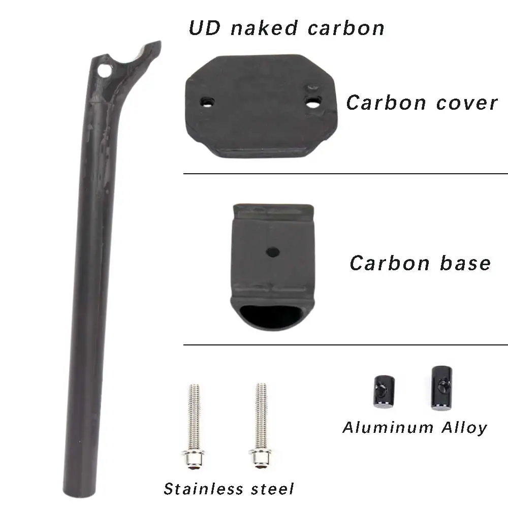 ELITAONE Offset 20mm MTB/Road Bike Seatpost 27.2/30.9/31.6mm Carbon Seat Post UD Bare Carbon