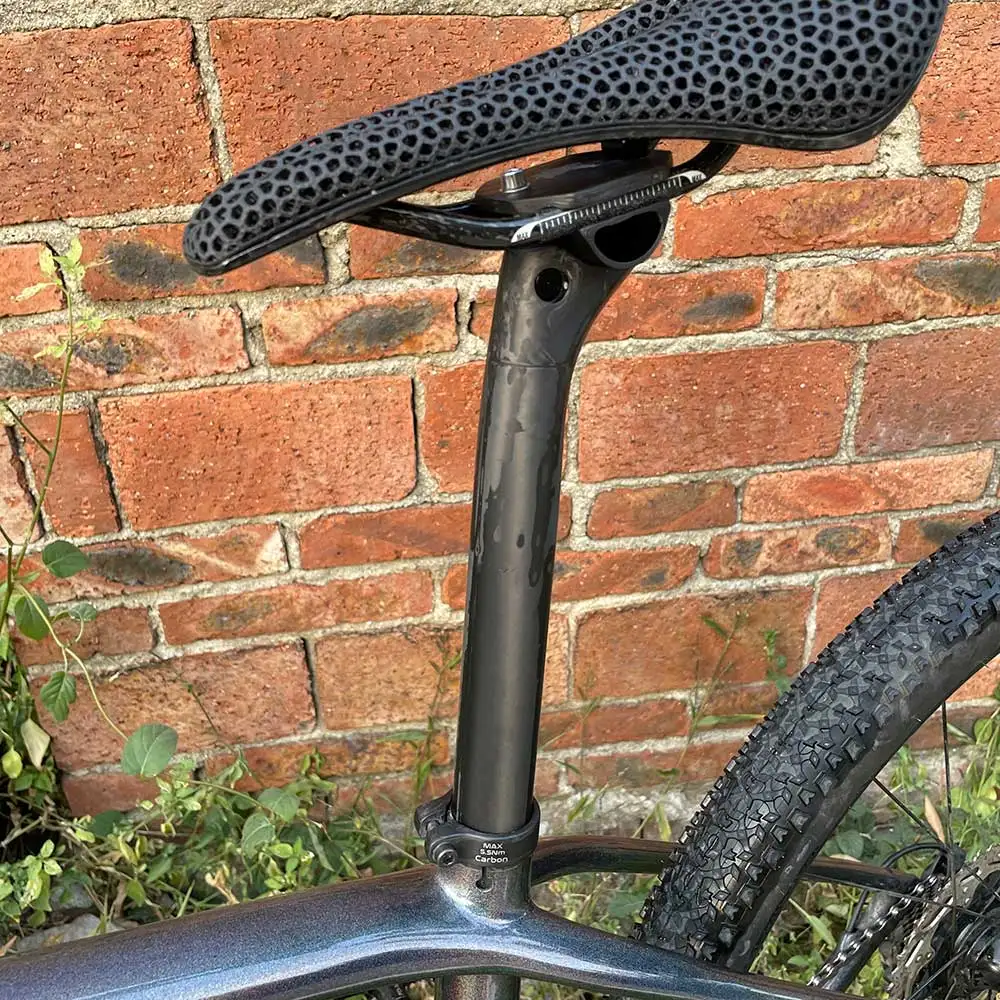 ELITAONE Offset 20mm MTB/Road Bike Seatpost 27.2/30.9/31.6mm Carbon Seat Post UD Bare Carbon