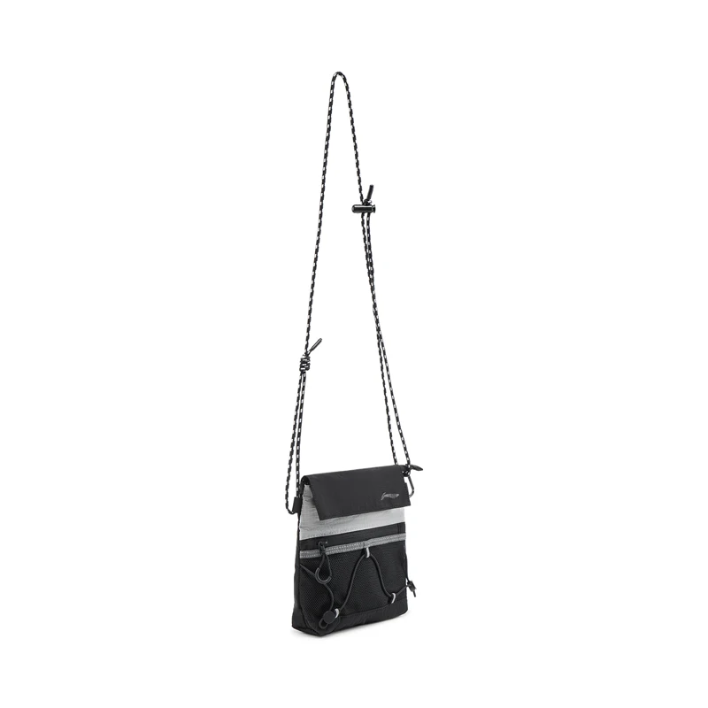 Li-Ning Unisex Running Messenger Bag 160*50*210mm Polyamide Adjustable Strap LiNing Men Women Sports Bags ABDV221