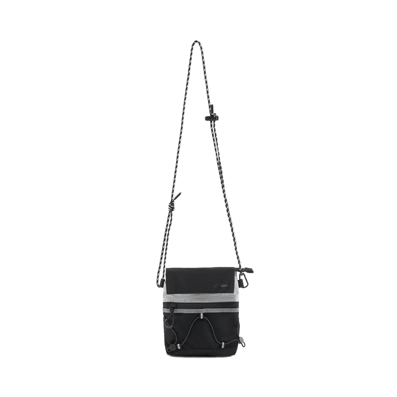 Li-Ning Unisex Running Messenger Bag 160*50*210mm Polyamide Adjustable Strap LiNing Men Women Sports Bags ABDV221