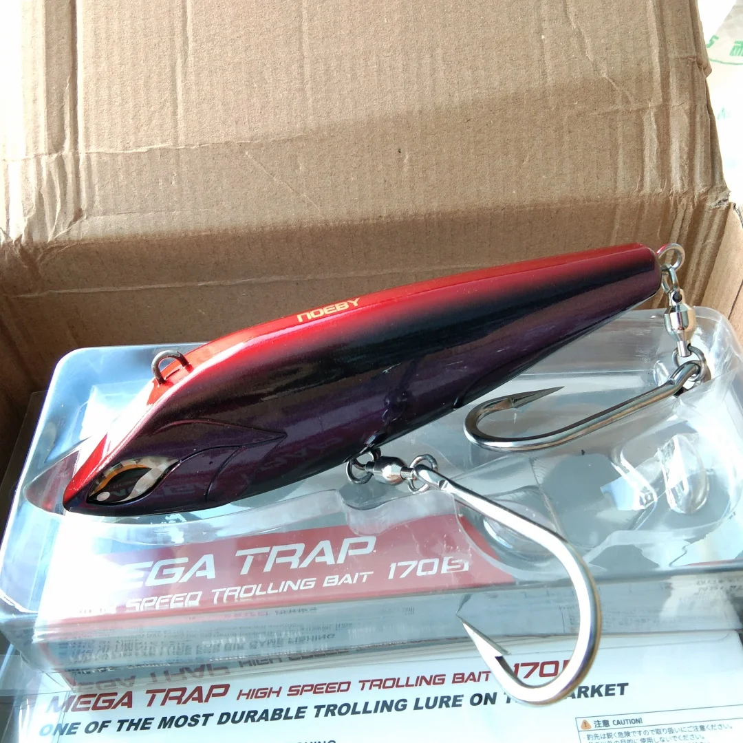 Noeby 1pc 170mm 213g Sinking Trolling Lure: Perfect for Catching Tuna, Wahoo and Dorado in Boat Fishing