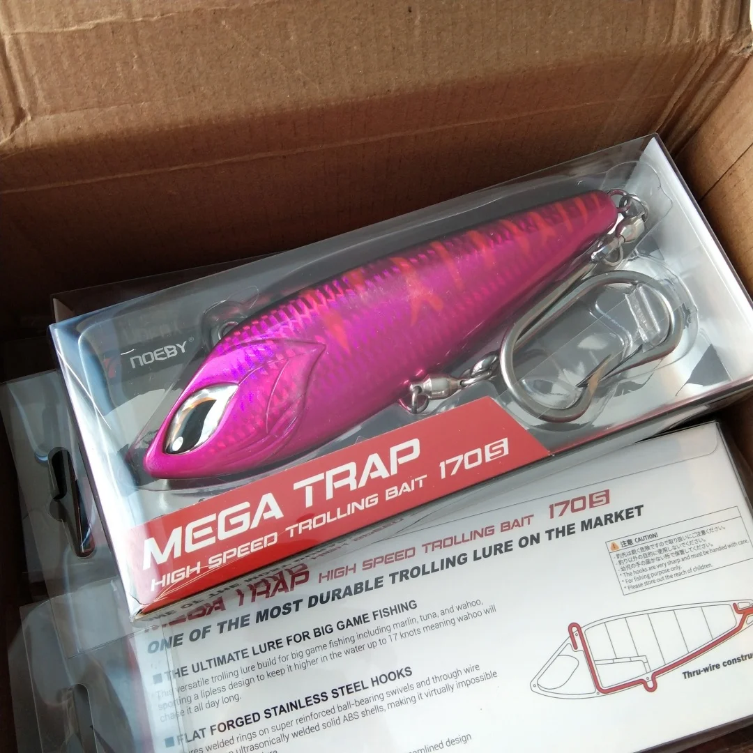 Noeby 1pc 170mm 213g Sinking Trolling Lure: Perfect for Catching Tuna, Wahoo and Dorado in Boat Fishing