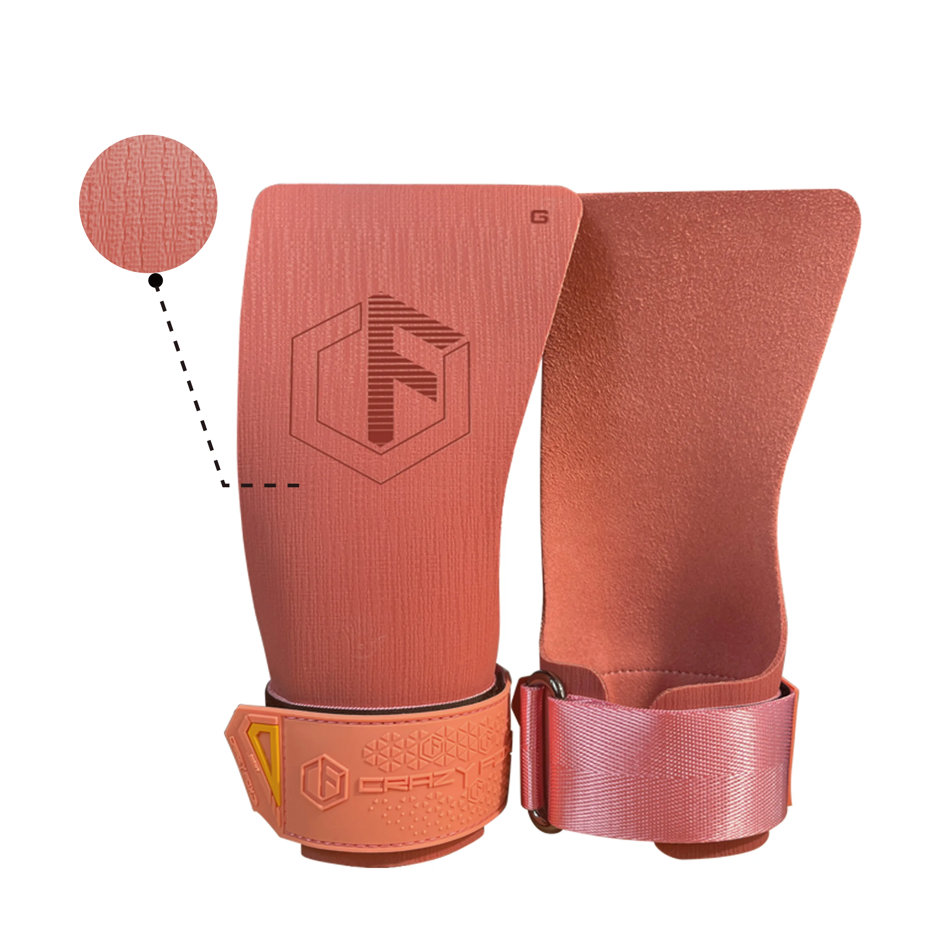 Crazy Fox Heron Series Set Uses the Latest Anti Friction Materials, Providing a Stronger Grip and a Pull Up Palm Guard Set
