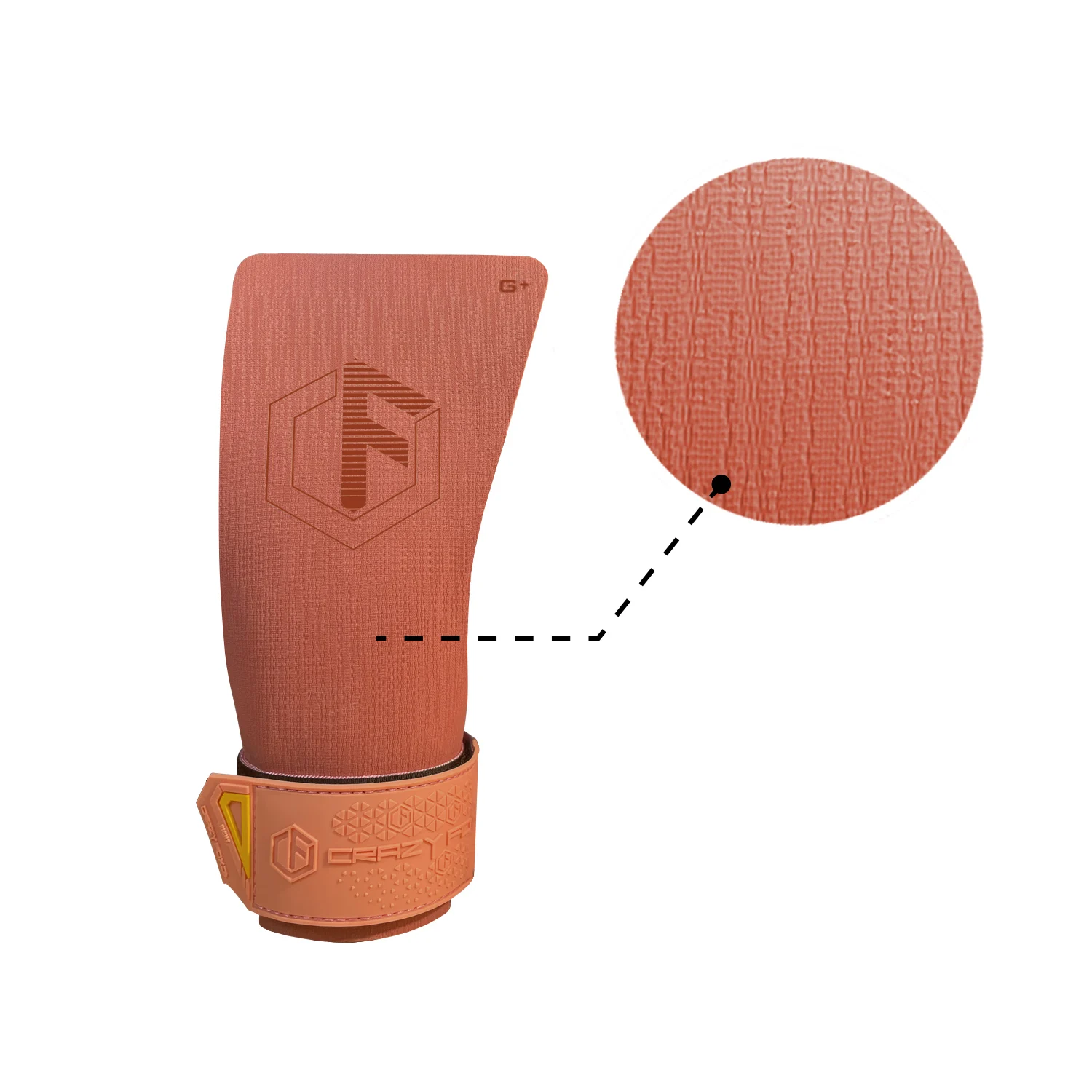 Crazy Fox Heron Series Set Uses the Latest Anti Friction Materials, Providing a Stronger Grip and a Pull Up Palm Guard Set
