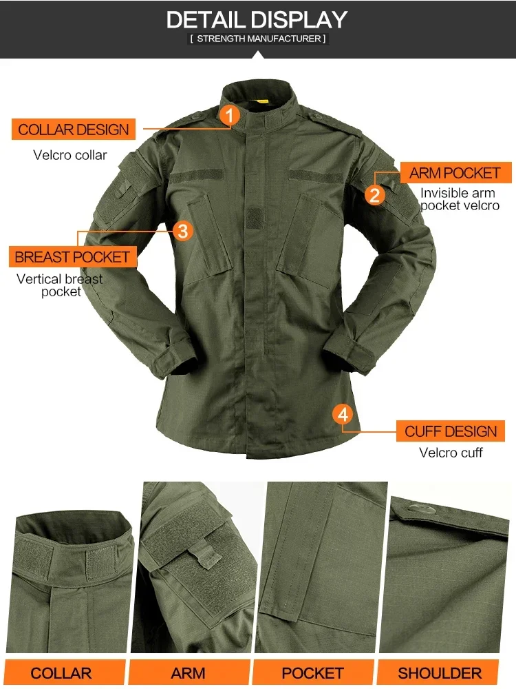 Gift Hat 2025 New Navy BDU CP Multicam Camo Suit Camo E Uniform Tactical Hiking Airsoft Farda Only Jacket & Pants