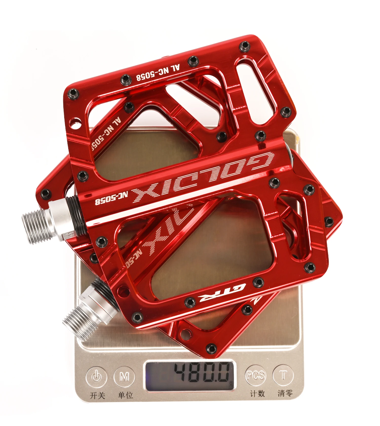 GOLDIX Free Shipping New 3-Bearing Mountain Road Bike Sealed Bearing Pedals High Strength Non-Slip Pedals Bicycle Accessories