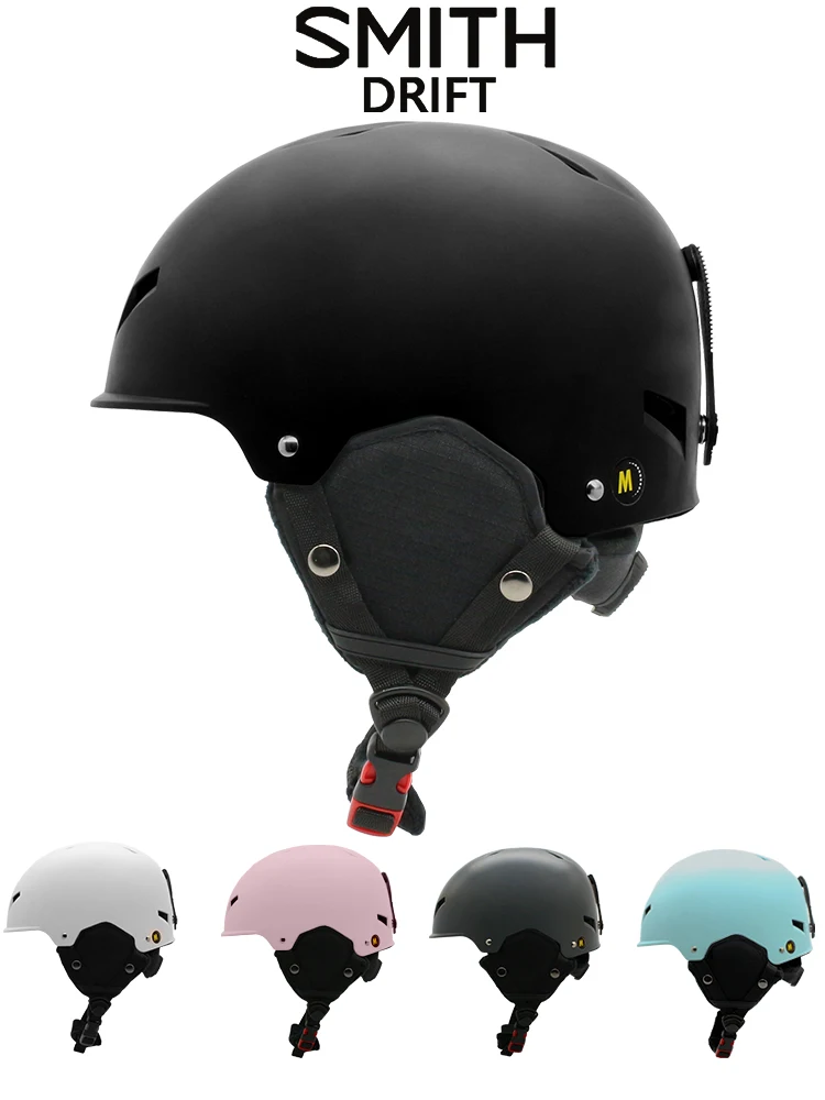 SMITHDRIFT Unisex Ski Helmet Half-covered Skiing Snowboard Winter Sports Helmet Snow Skating Integrally-Molded Helmet Youth