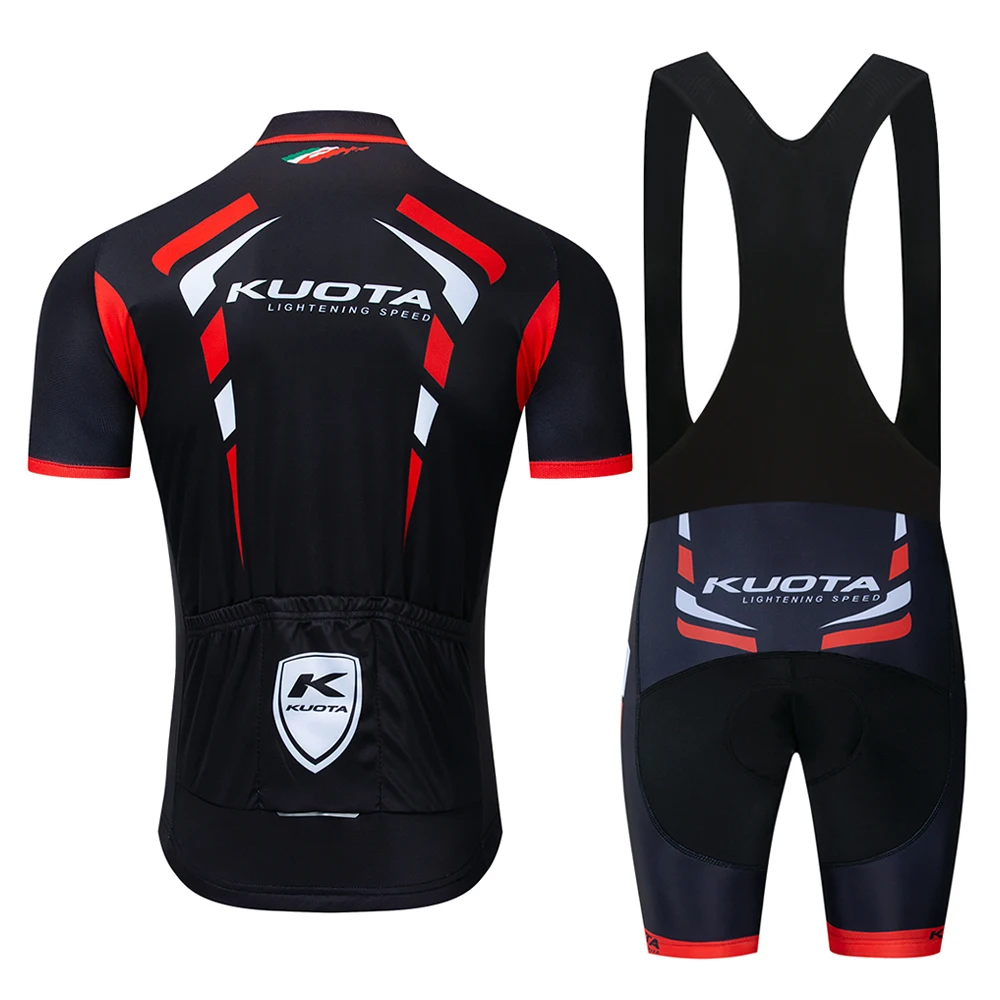 KUOTA Bike Shirts Men Summer Short Sleeve Cycling Jersey Set MTB Maillot Ropa Ciclismo Bicycle Wear Breathable Cycling Clothing