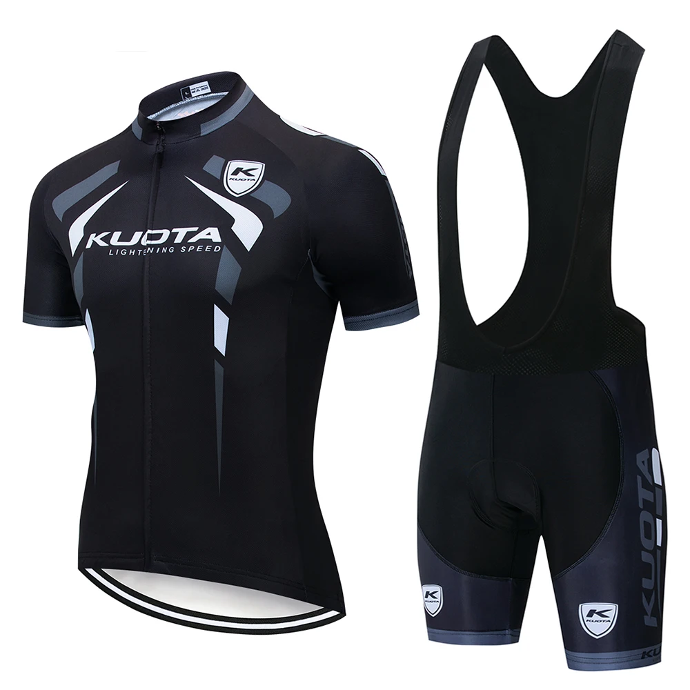 KUOTA Bike Shirts Men Summer Short Sleeve Cycling Jersey Set MTB Maillot Ropa Ciclismo Bicycle Wear Breathable Cycling Clothing