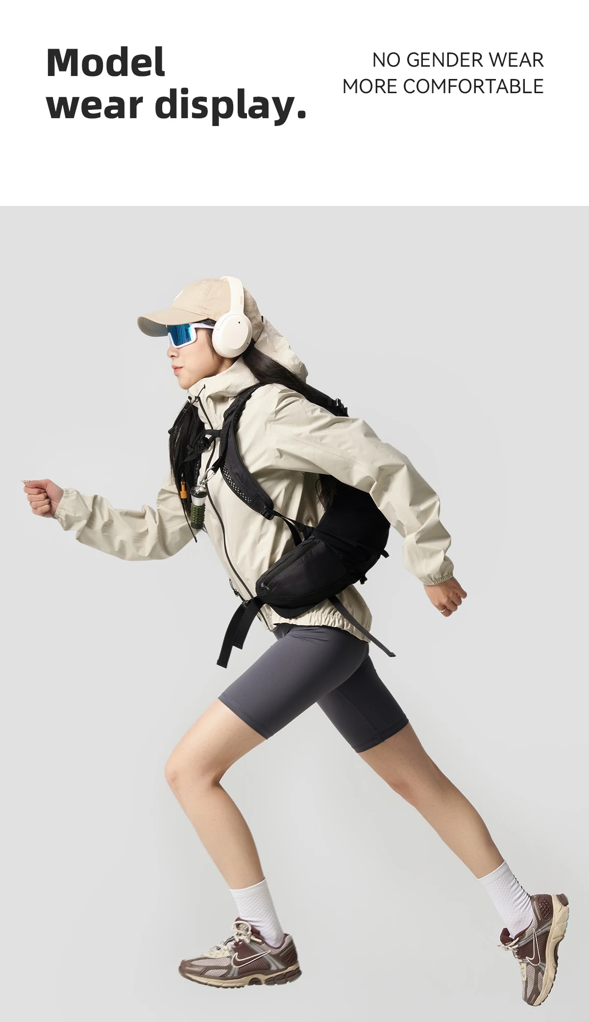 ROCKBROS Cycling Raincoat Hooded Jacket Waterproof Breathable Leisure Coat Trekking Men Women Outdoor Sports Clothing Raincoat