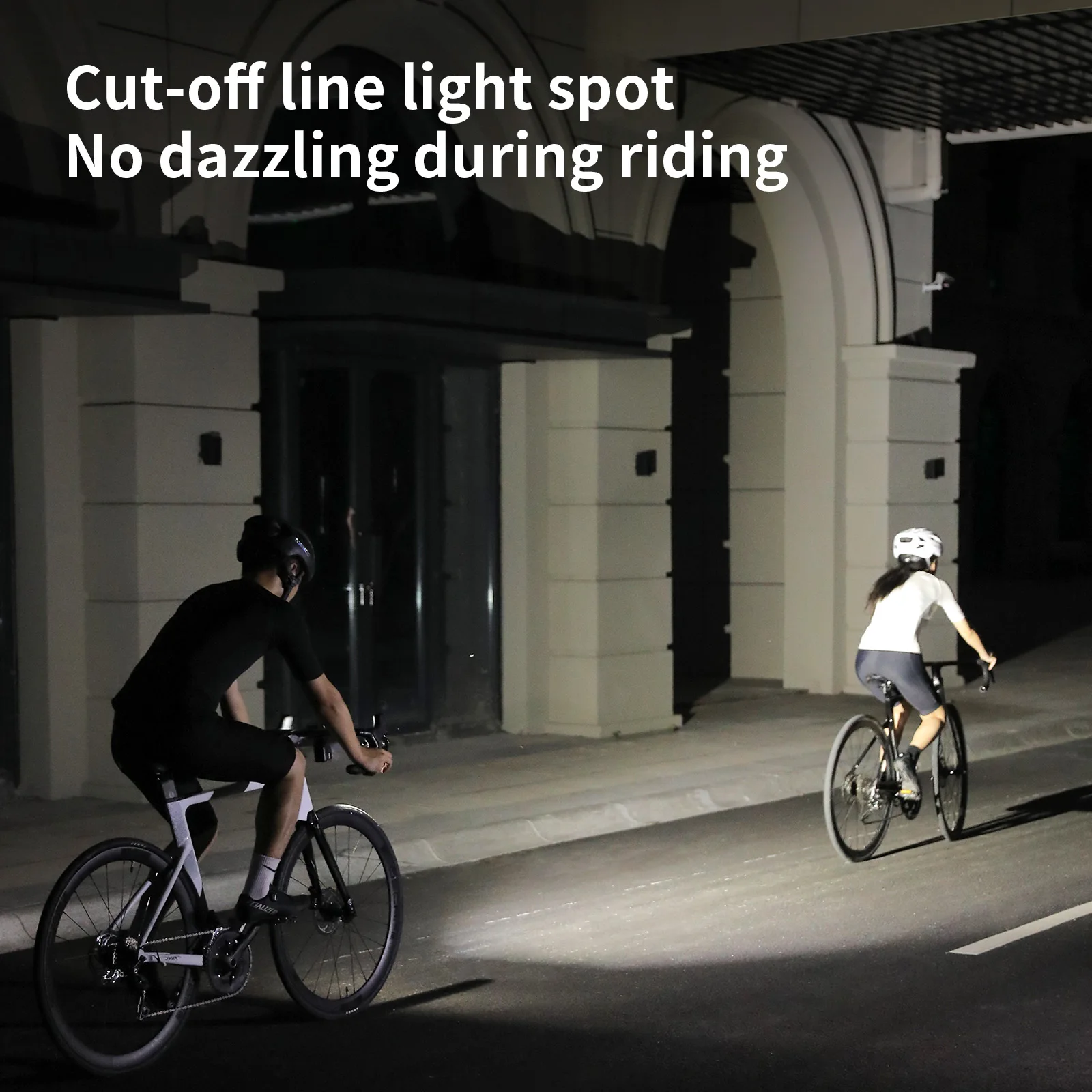 TOSUOD Bicycle Headlight 2000 Lumens 3200mAh Power Type-C Charging Bike LED Flashlight Waterproof 6 Modes Cycling Headlight