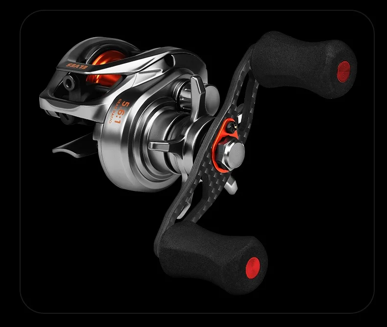 Cayden Sprite Ultra Mini Portable Water Drop Reel 2nd Gen Micro Bait Double Line Cup for Stream Fishing Sports Entertainment