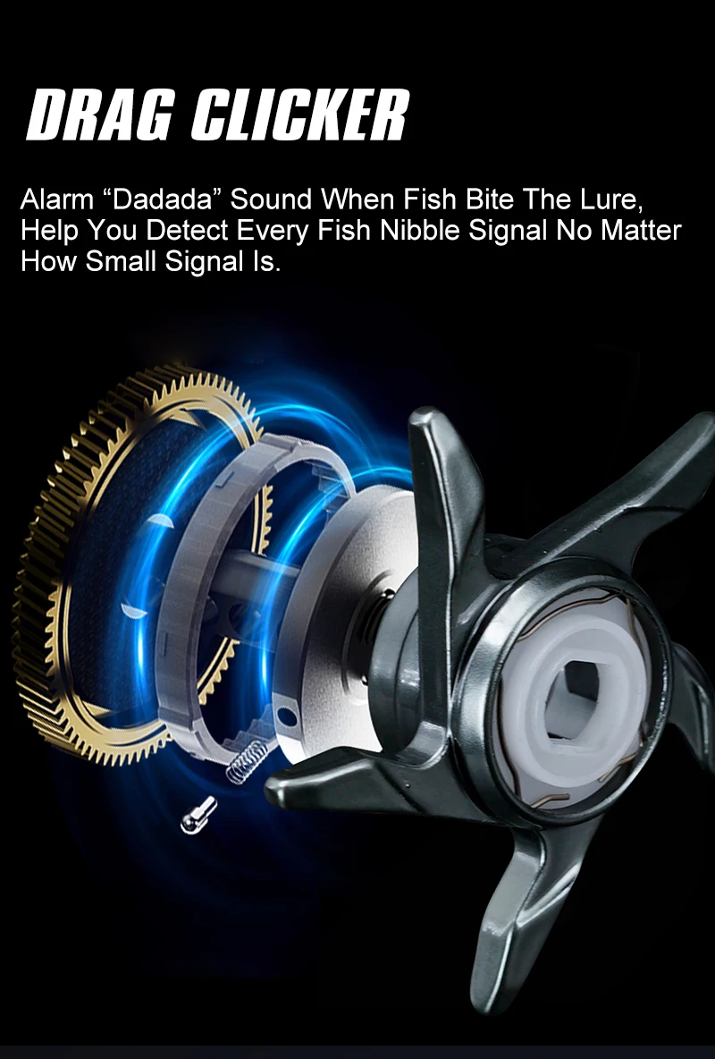 Seasir Dcast Dc Fishing Reel Digital Control Long Cast 7.3:1 7+1BB Max Drag 8.5kg Fresh Saltwater Reel Baitcasting Fishing Coil
