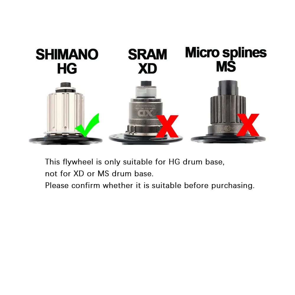Sunshine 9/10/11/12S 11T-40/42/44/45/46/48/50/52T Hollow Ultralight Mountain Bike Cassette for M4100/5100/6100 HG MTB Flywheel