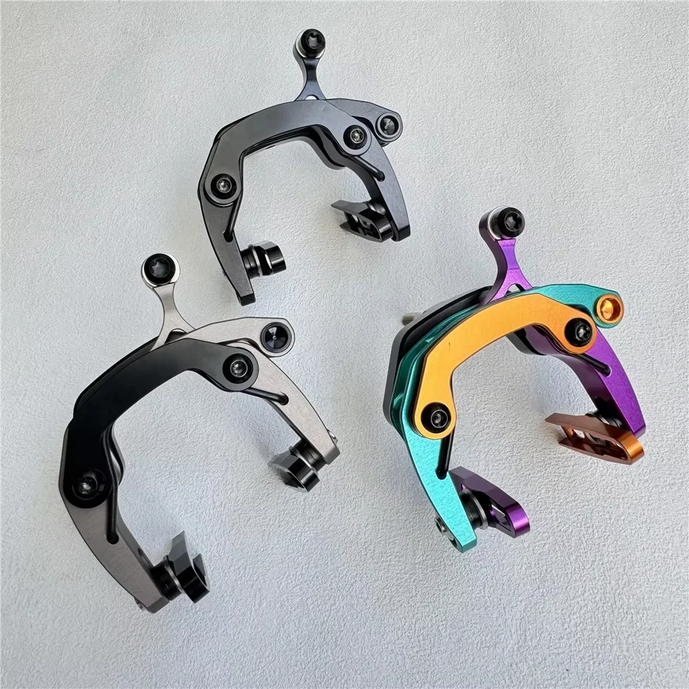 Folding Bike Brake Bicycle Brake V-Brake Caliper For Brompton Use Only 100g Ultra Light weight