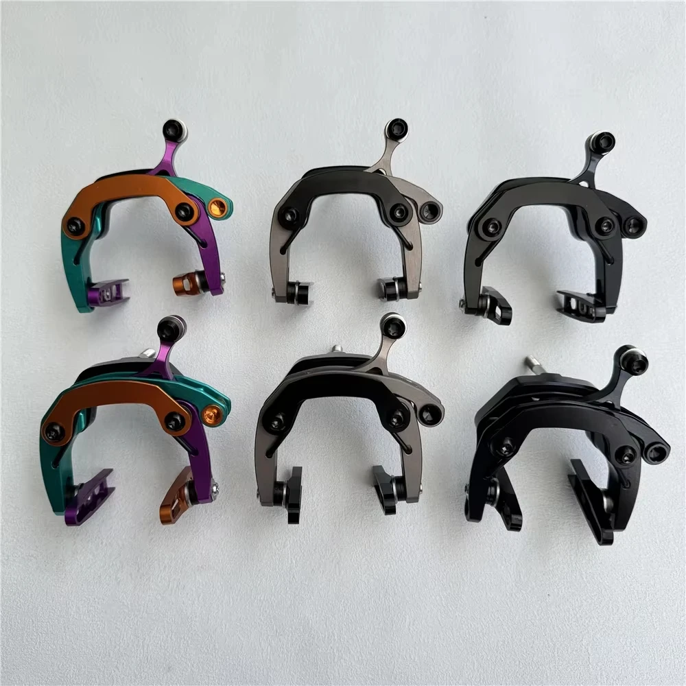 Folding Bike Brake Bicycle Brake V-Brake Caliper For Brompton Use Only 100g Ultra Light weight