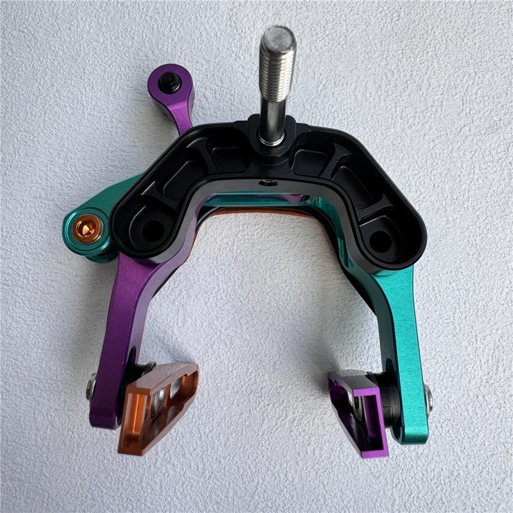 Folding Bike Brake Bicycle Brake V-Brake Caliper For Brompton Use Only 100g Ultra Light weight