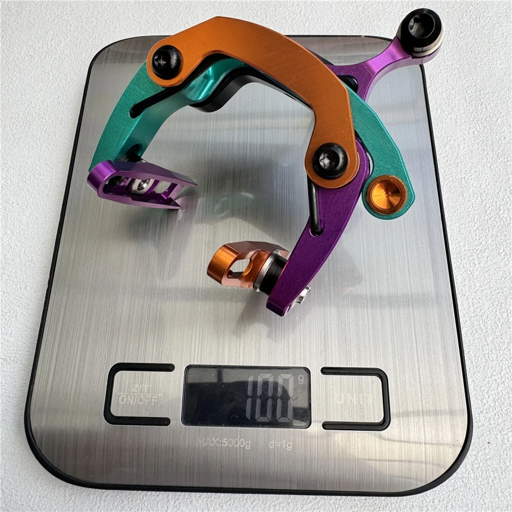 Folding Bike Brake Bicycle Brake V-Brake Caliper For Brompton Use Only 100g Ultra Light weight