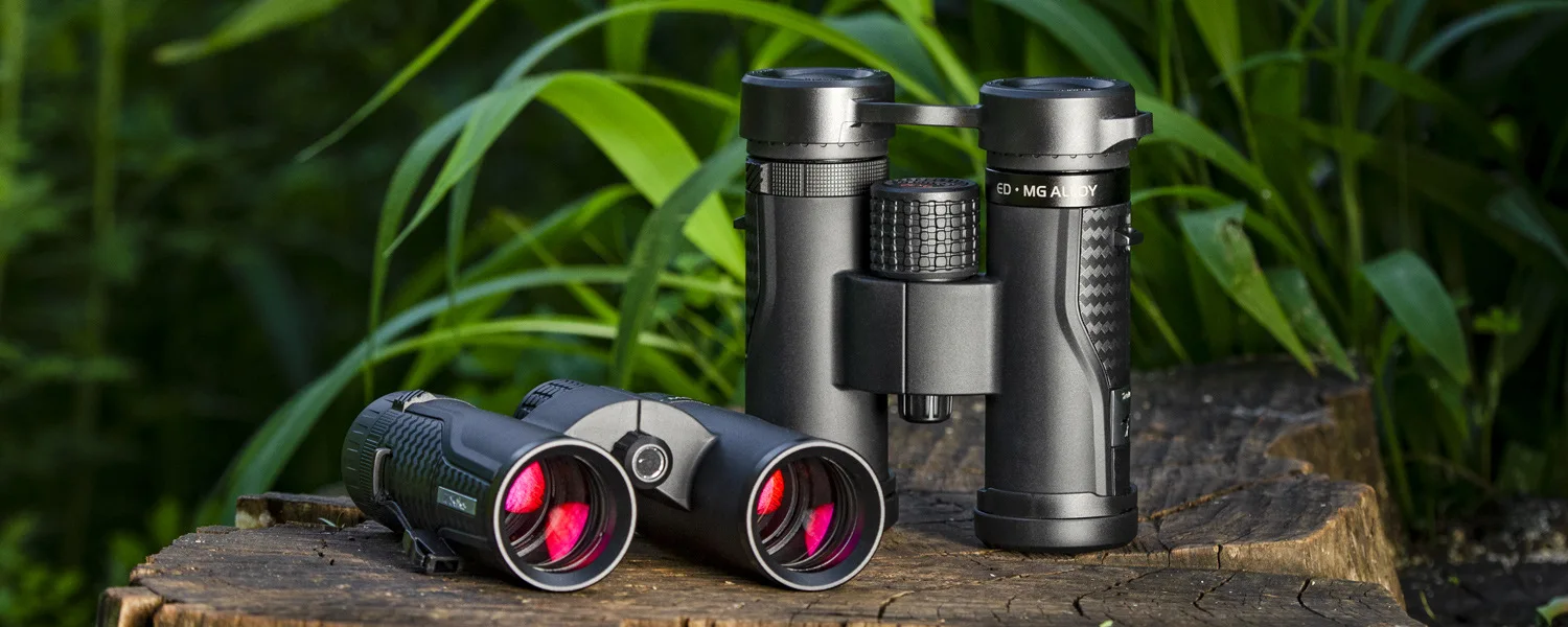 Shuntu 8x32 ED HD Binoculars Waterproof Fogproof with Magnesium Alloy Body BAK4 Prism High Power Telescope Bird Watching Hunting