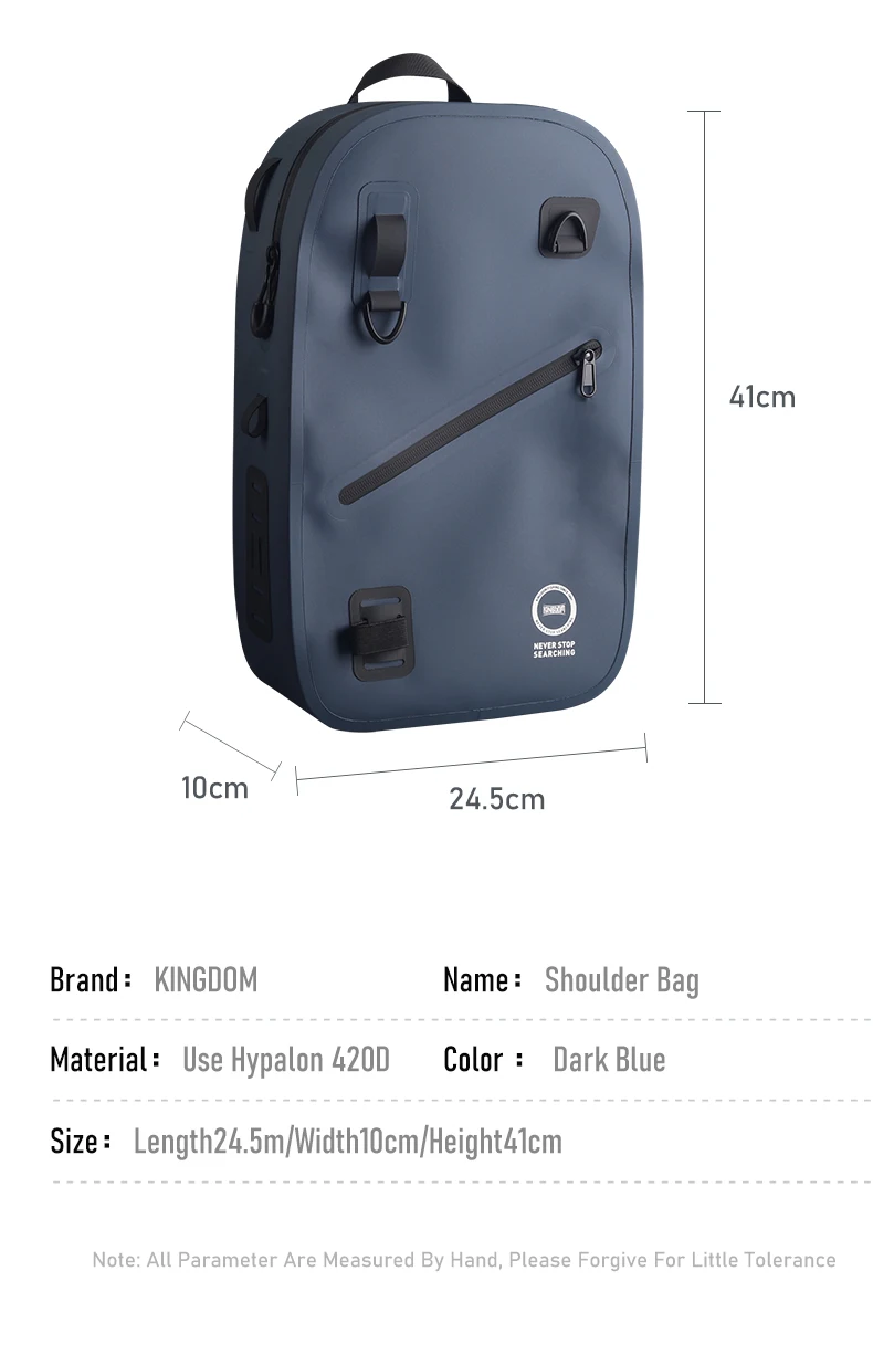 Kingdom Multi-function Fishing Bags Waterproof Hypalon 4200 Shoulder Leg Waist Outdoor Sports Fishing Lure Line Box Storage Bag