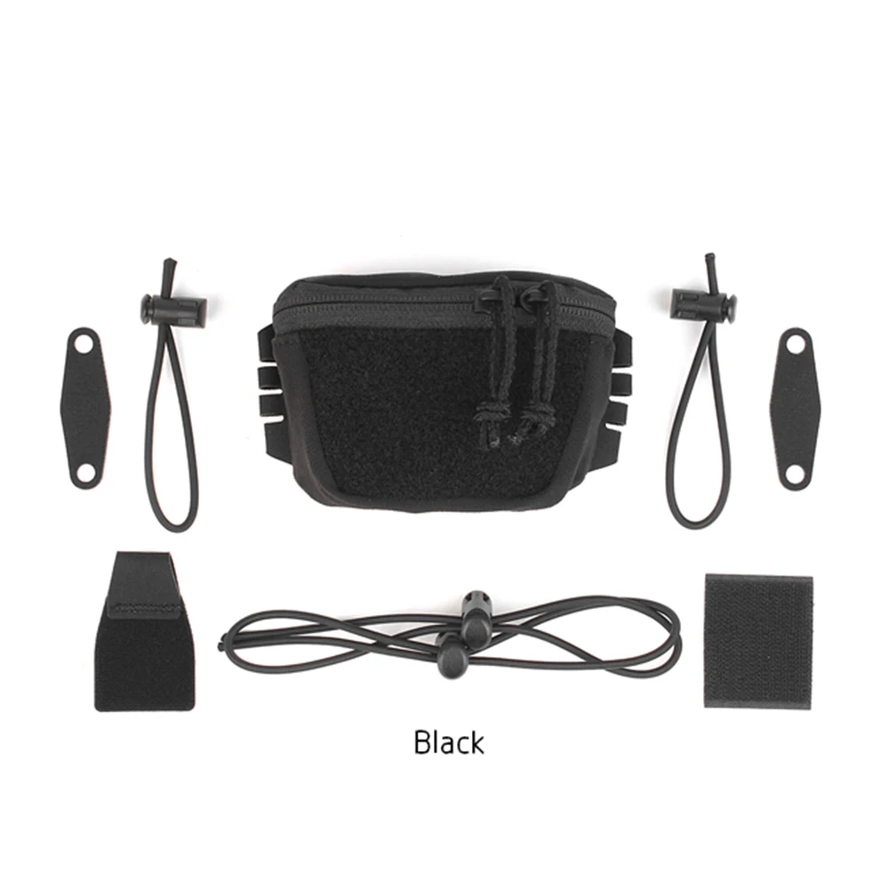 PEW TACTICAL SC Style Universal Helmet Rear Bag Battery Pouch NVG Counterweight Battery Pouch Tactical Helmet Accessories UA92
