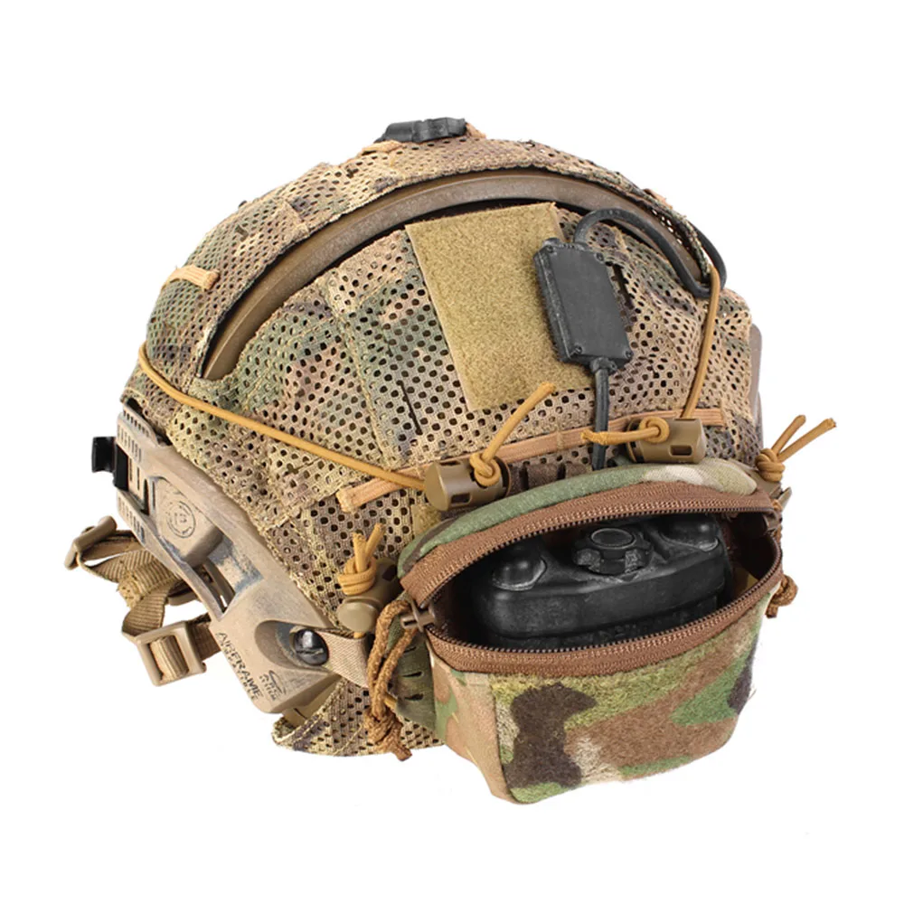 PEW TACTICAL SC Style Universal Helmet Rear Bag Battery Pouch NVG Counterweight Battery Pouch Tactical Helmet Accessories UA92