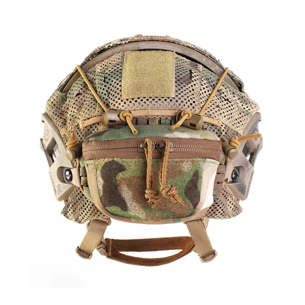 PEW TACTICAL SC Style Universal Helmet Rear Bag Battery Pouch NVG Counterweight Battery Pouch Tactical Helmet Accessories UA92