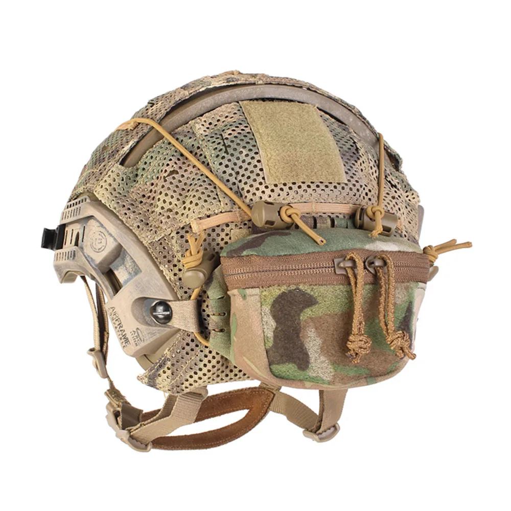 PEW TACTICAL SC Style Universal Helmet Rear Bag Battery Pouch NVG Counterweight Battery Pouch Tactical Helmet Accessories UA92