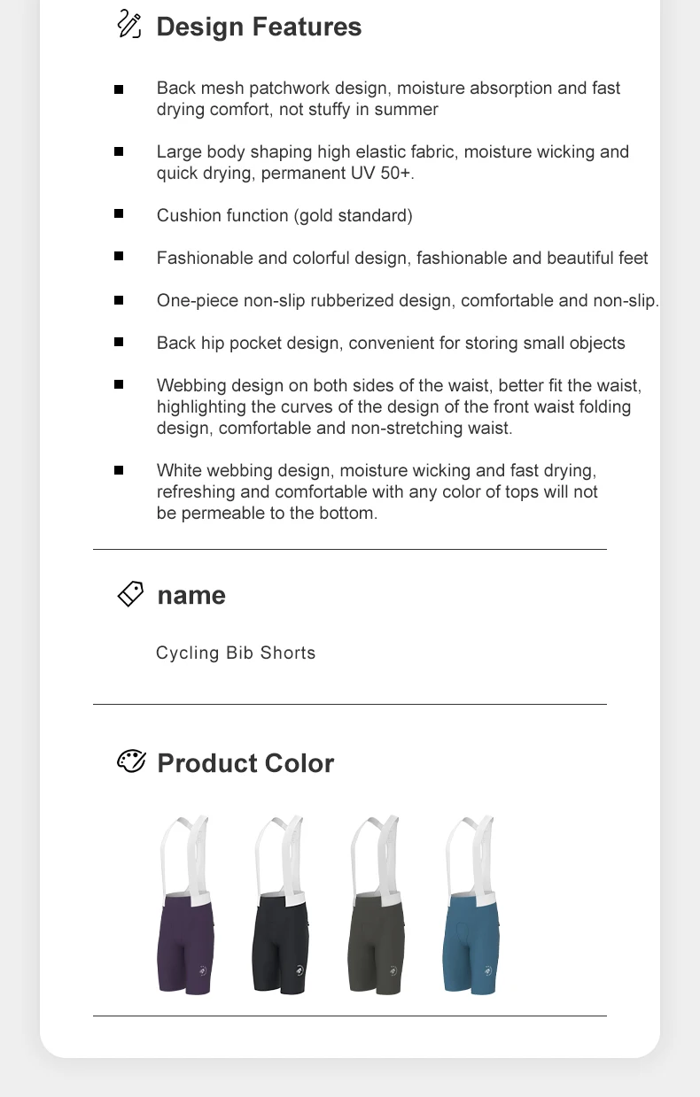 LAMEDA Cycling Bib Shorts Men's Road Bike Shorts Long-distance Pad Riding Pants Professional Cycling Shorts Summer Bike Clothes