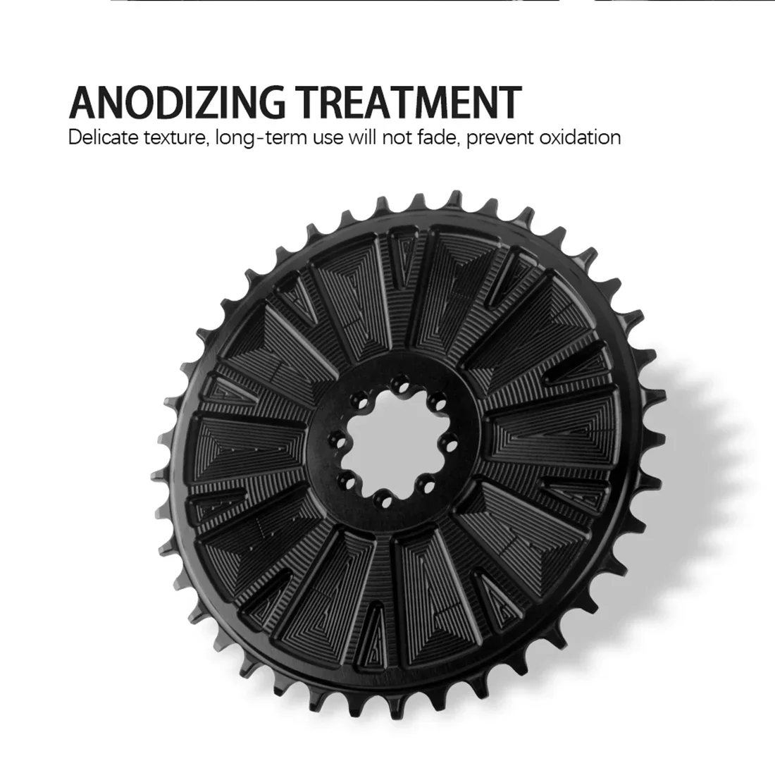 8-Bolt Chainring Compatible with SRAM AXS Force Red Direct Mount Road Bike 40T/42T/44T/46T/48T/50T/52T/54T/56T/58T Narrow Wide