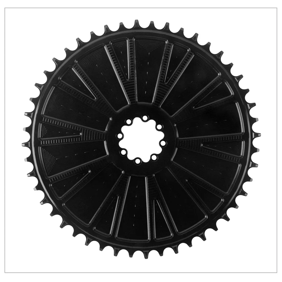 8-Bolt Chainring Compatible with SRAM AXS Force Red Direct Mount Road Bike 40T/42T/44T/46T/48T/50T/52T/54T/56T/58T Narrow Wide