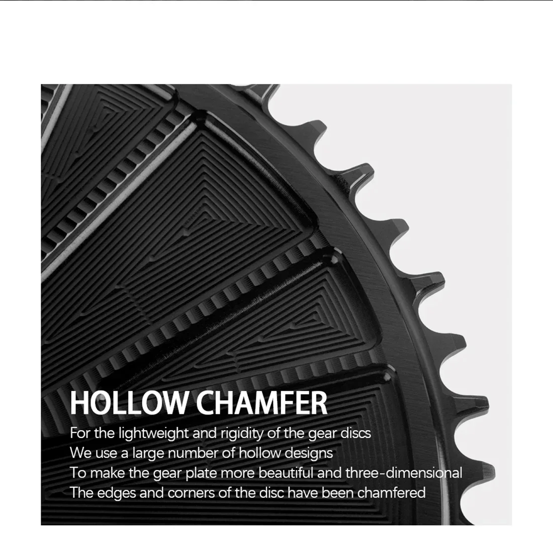 8-Bolt Chainring Compatible with SRAM AXS Force Red Direct Mount Road Bike 40T/42T/44T/46T/48T/50T/52T/54T/56T/58T Narrow Wide
